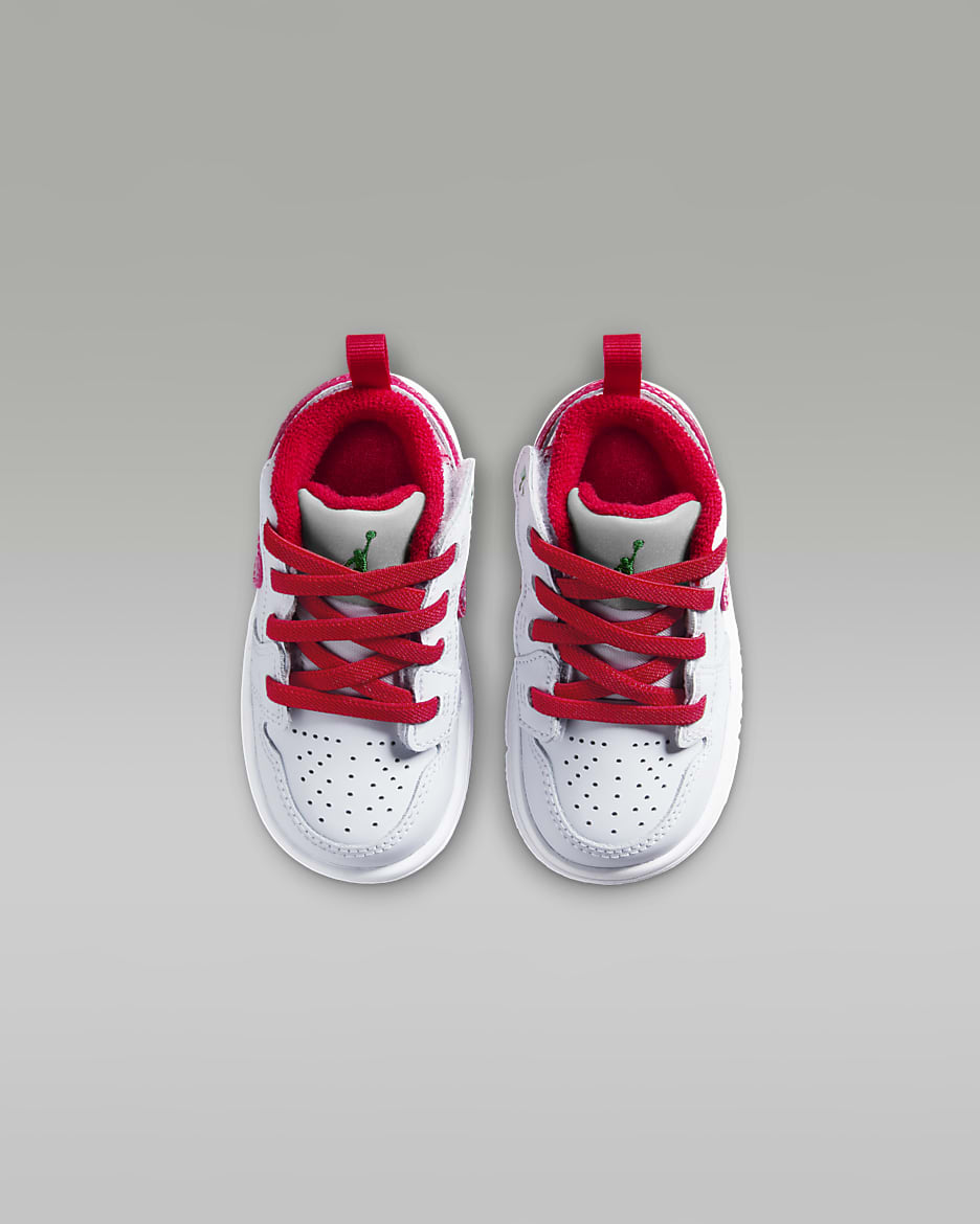 Baby jordans red shop